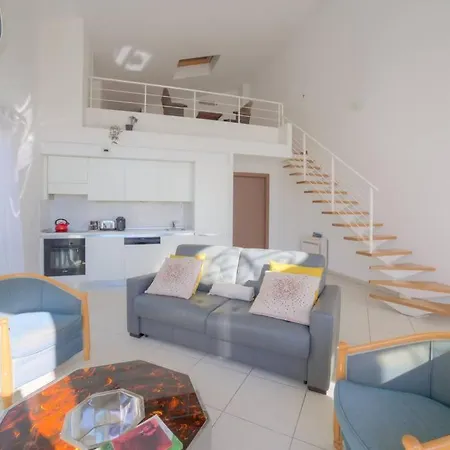 Large Duplex Great Area Sea View Апартаменты Сен-Жан-Кап-Ферра